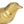 Load image into Gallery viewer, Gold Finish Aluminum Bird
