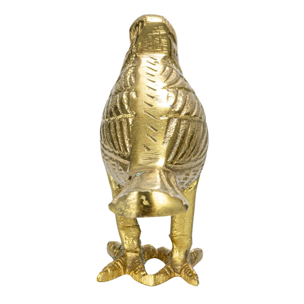 Gold Finish Aluminum Bird