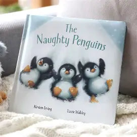 Jellycat The Naughty Penguin Book