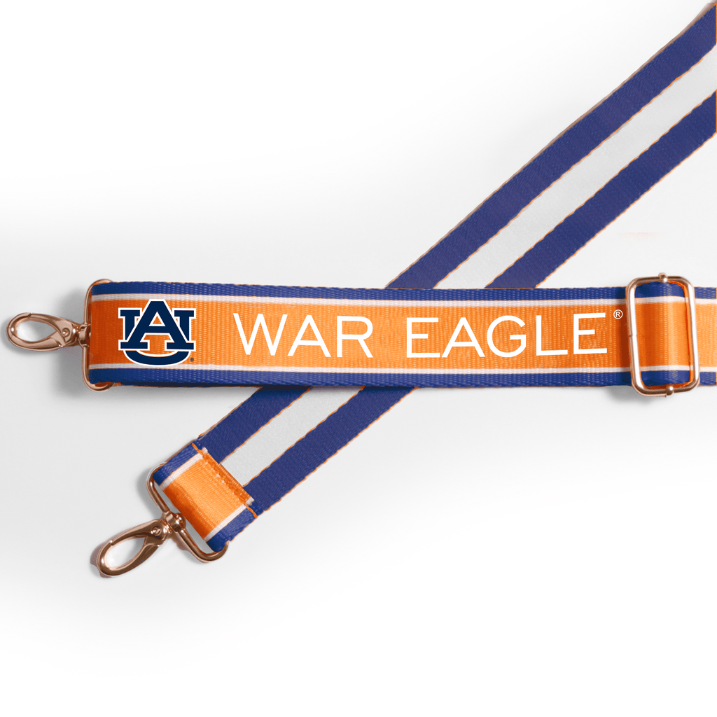 Auburn Tigers Purse Strap - 1.5" wide officially collegiate licensed
