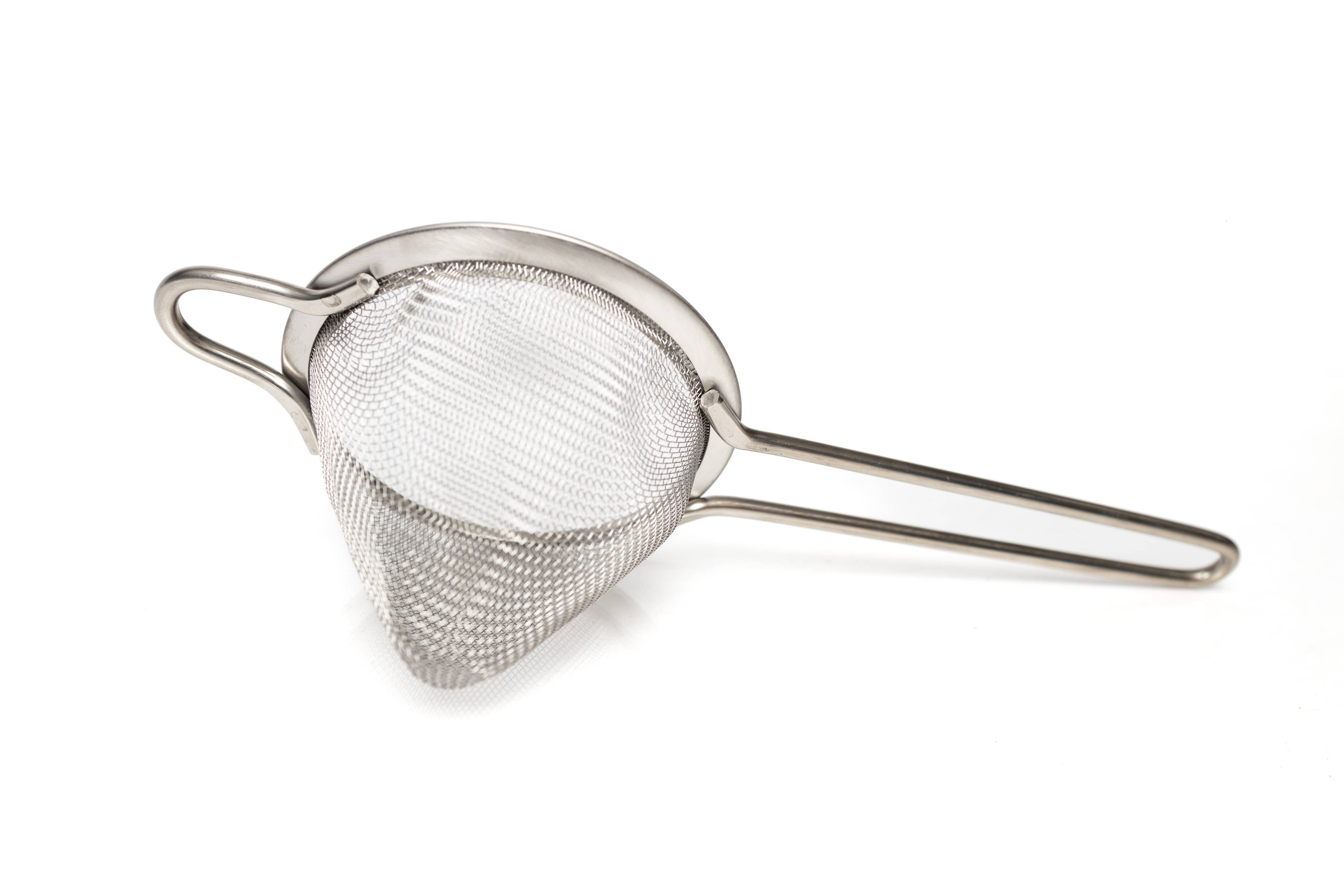 Fine Mesh Strainer: Silver
