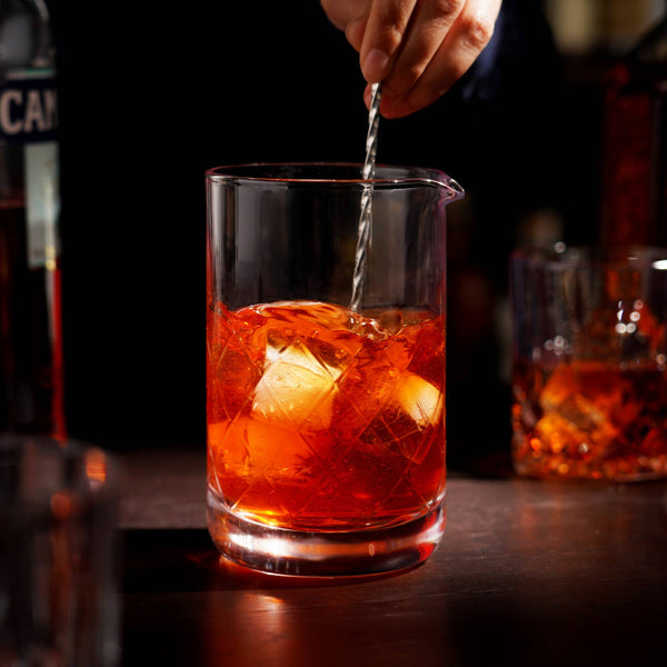 Viski Professional Crystal Cocktail Mixing Glass
