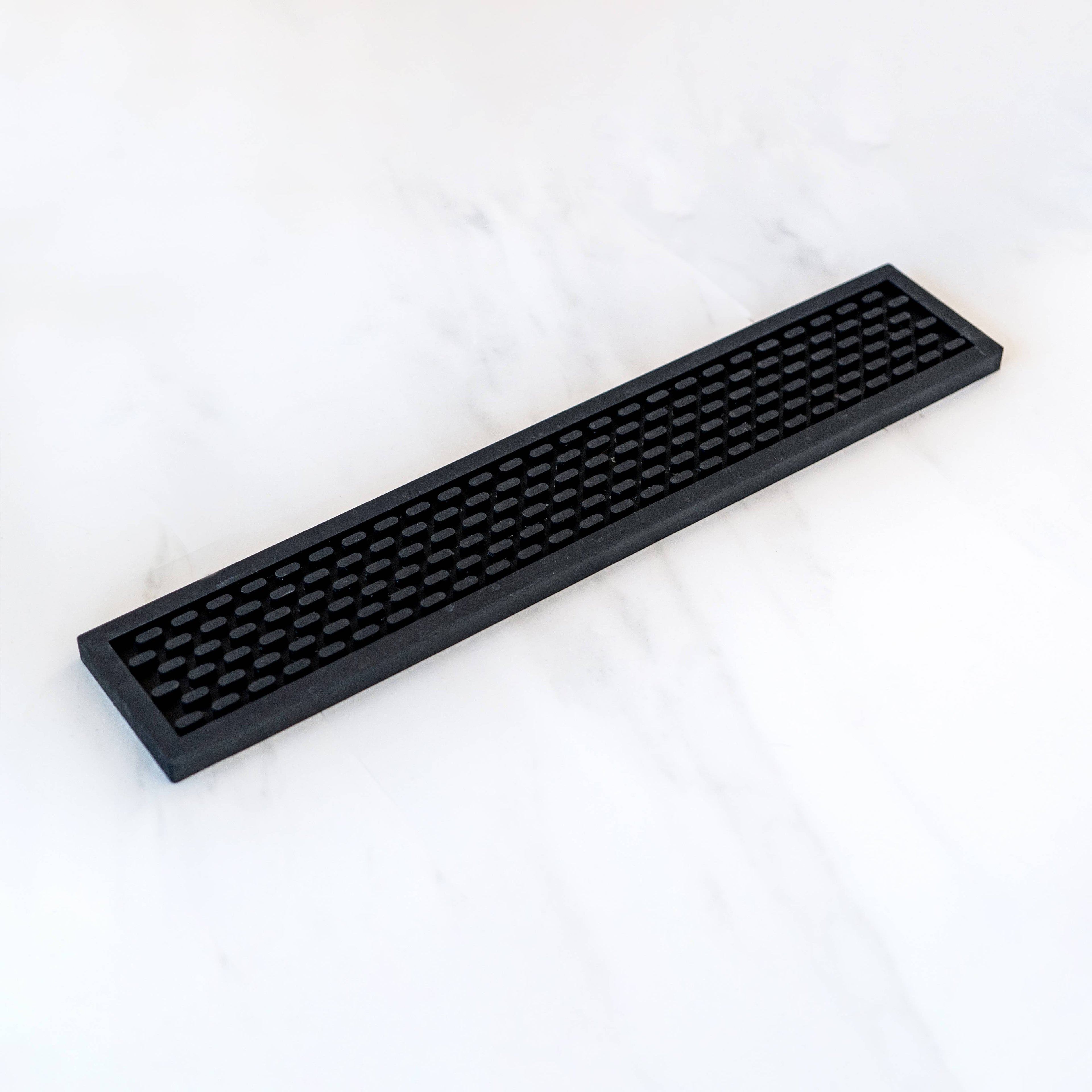 Silicone Bar Mat - Thin (3.25x18"), Black