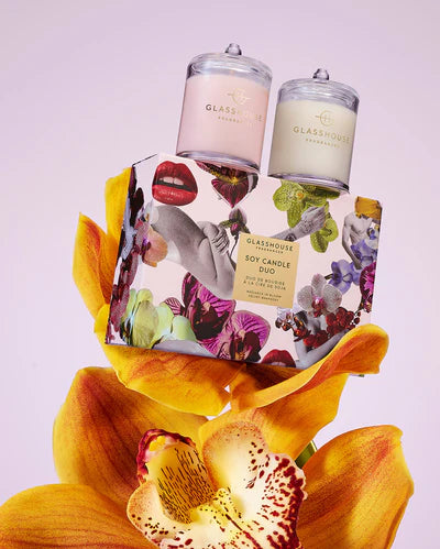 Glasshouse  2x7.05 oz Candle Duo - Mother's Day - Radiance