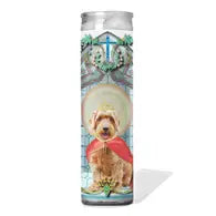 Goldendoodle Doggy Prayer Candle