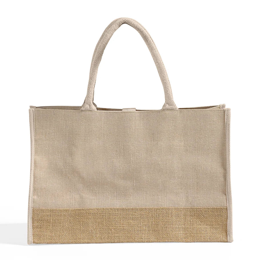Fashion Jute Tote Bag