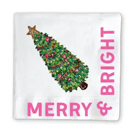 Merry  COCKTAIL NAPKINS