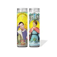 Karen & Jack (Will & Grace) Celebrity Prayer Candle