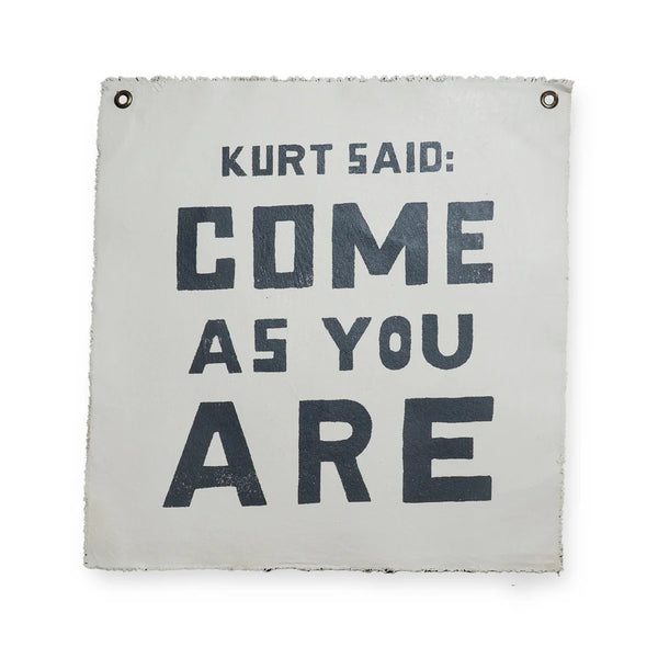 Sugarboo Kurt Said 25"x25" Hand Painted Wall Hanging