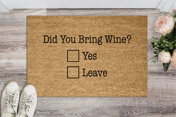 Bring Wine Mat