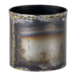 Tarnish Iron Vase - MD