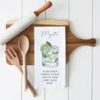 mojito tea towel