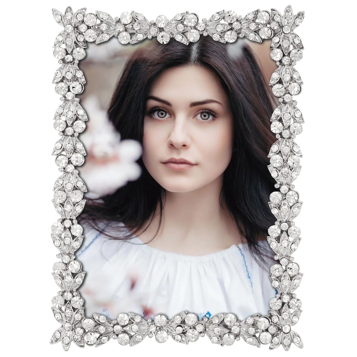 Silver Victoria 2.5“ x 3.5” Frame