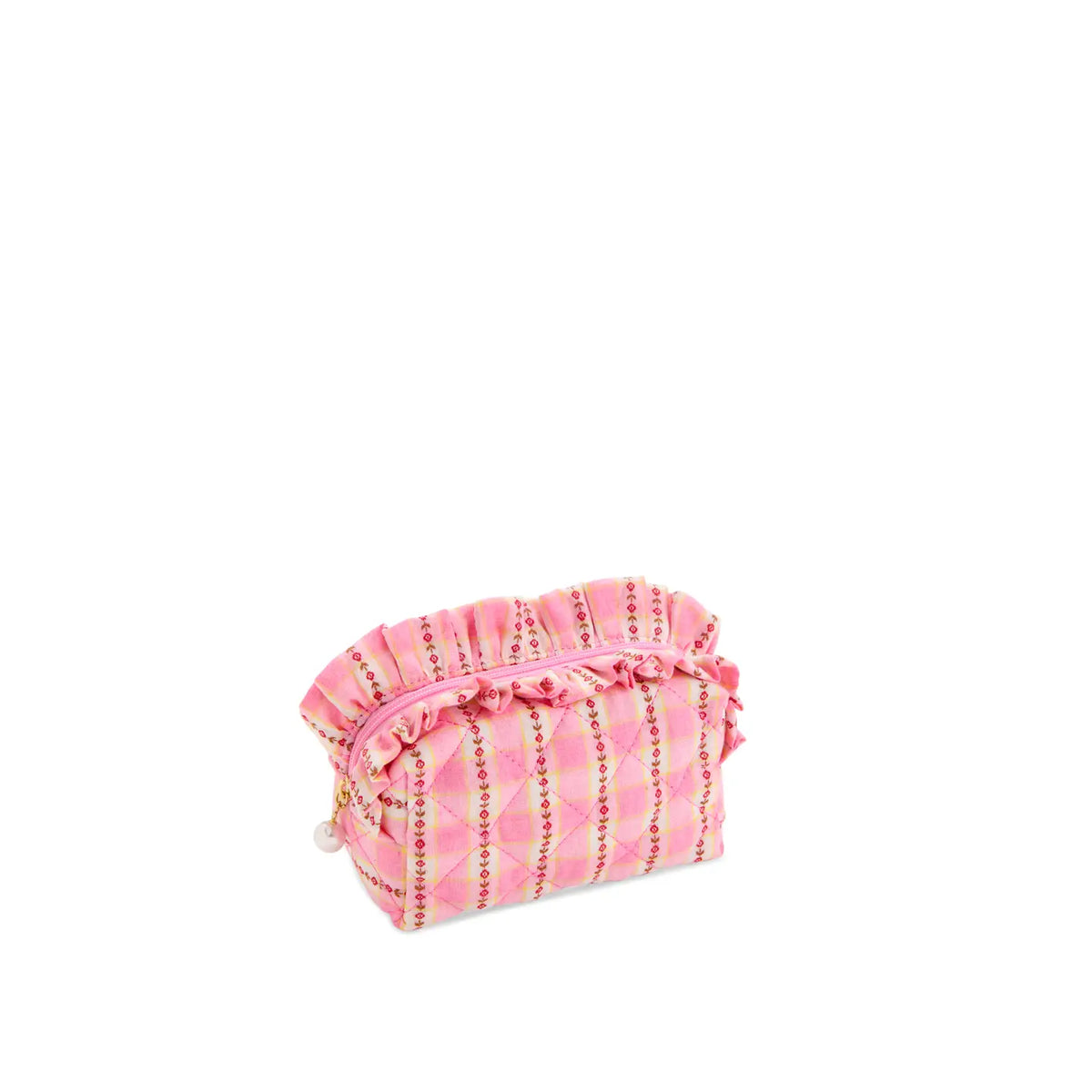 SCARLETT QUILTED SM ZIP POUCH