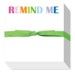 REMIND ME CHUBBIE NOTEPAD