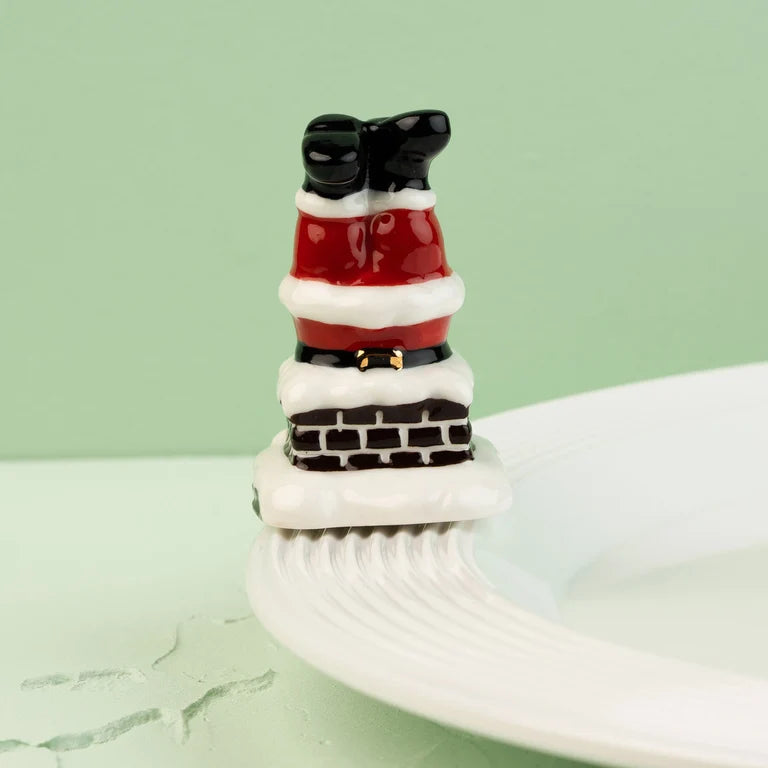 down the chimney