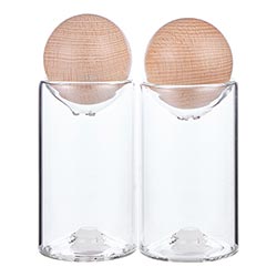 Glass S+P Shakers