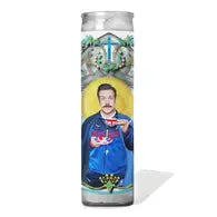 Ted Lasso Celebrity Prayer Candle