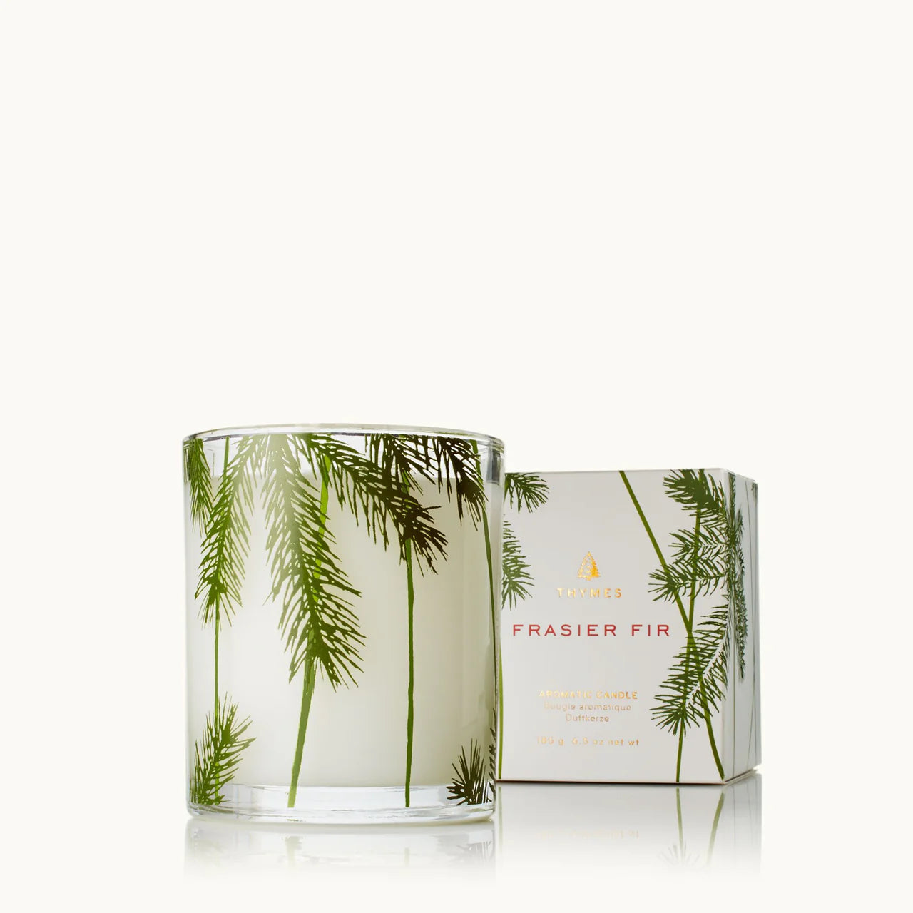 Frasier Fir Candle, Pine Needle Design