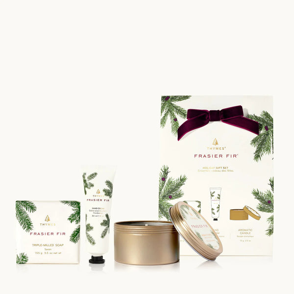 Frasier Fir Hn Crm,Trav Tin,Bar Soap Set
