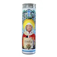 Donald Trump Handmaids Tale Celebrity Prayer Candle Spoof