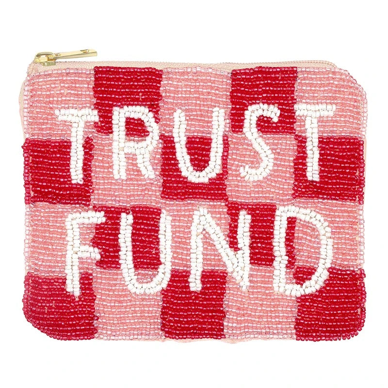 Beaded Pouch - Trust Fund