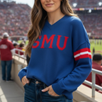 SMU Mustangs - PONY UP Sweater  Knit