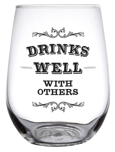 Stemless Wineglass, Drinks Well
