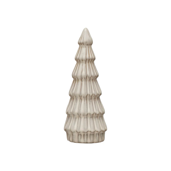 7"H Stoneware Tree Glazed