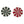 Load image into Gallery viewer, 8&quot; Round Cotton Tufted Candy Striped Trivet, 2 Colors
