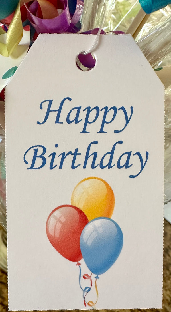 Single Gift Tag with string