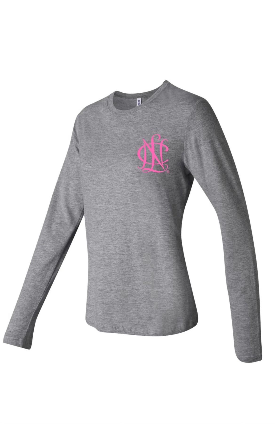 NCL Long Sleeve Grey w/pink NCL