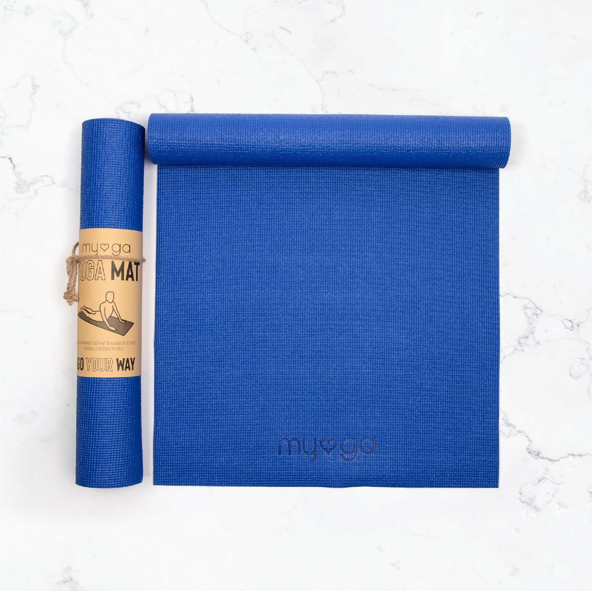 Entry Level Yoga Mats: Royal Blue