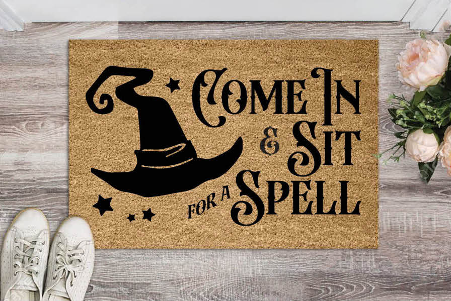Come in for A Spell Magical Doormat Fall Season Doormat 