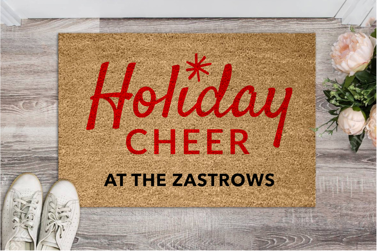 Holiday Cheer Mat