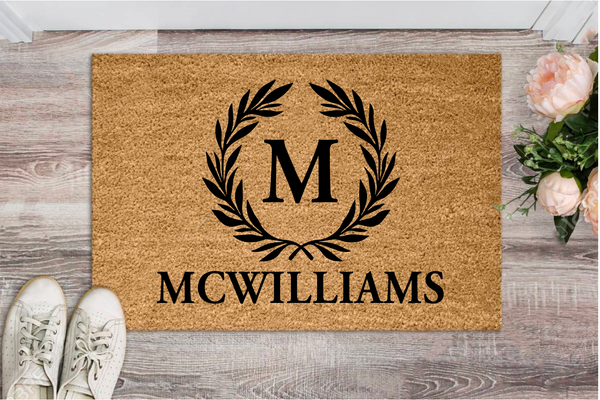 Laurel Wreath Mat